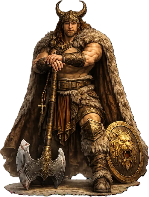 le Berserker — portrait en pied