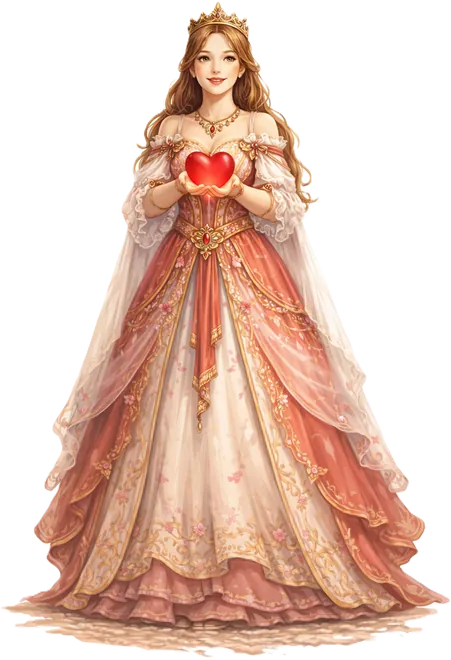 la Princesse — portrait en pied